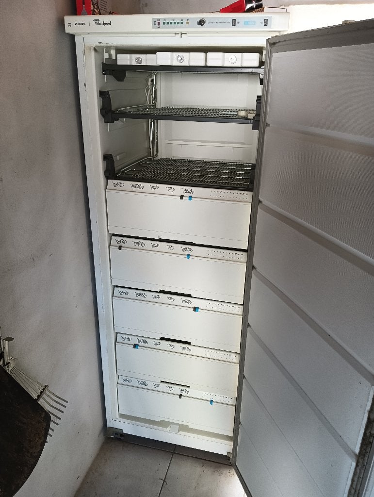Grand congélateur Philips Whirlpool, Electroménager, Moins de 60 cm, Congélateur, Utilisé, Autoportant