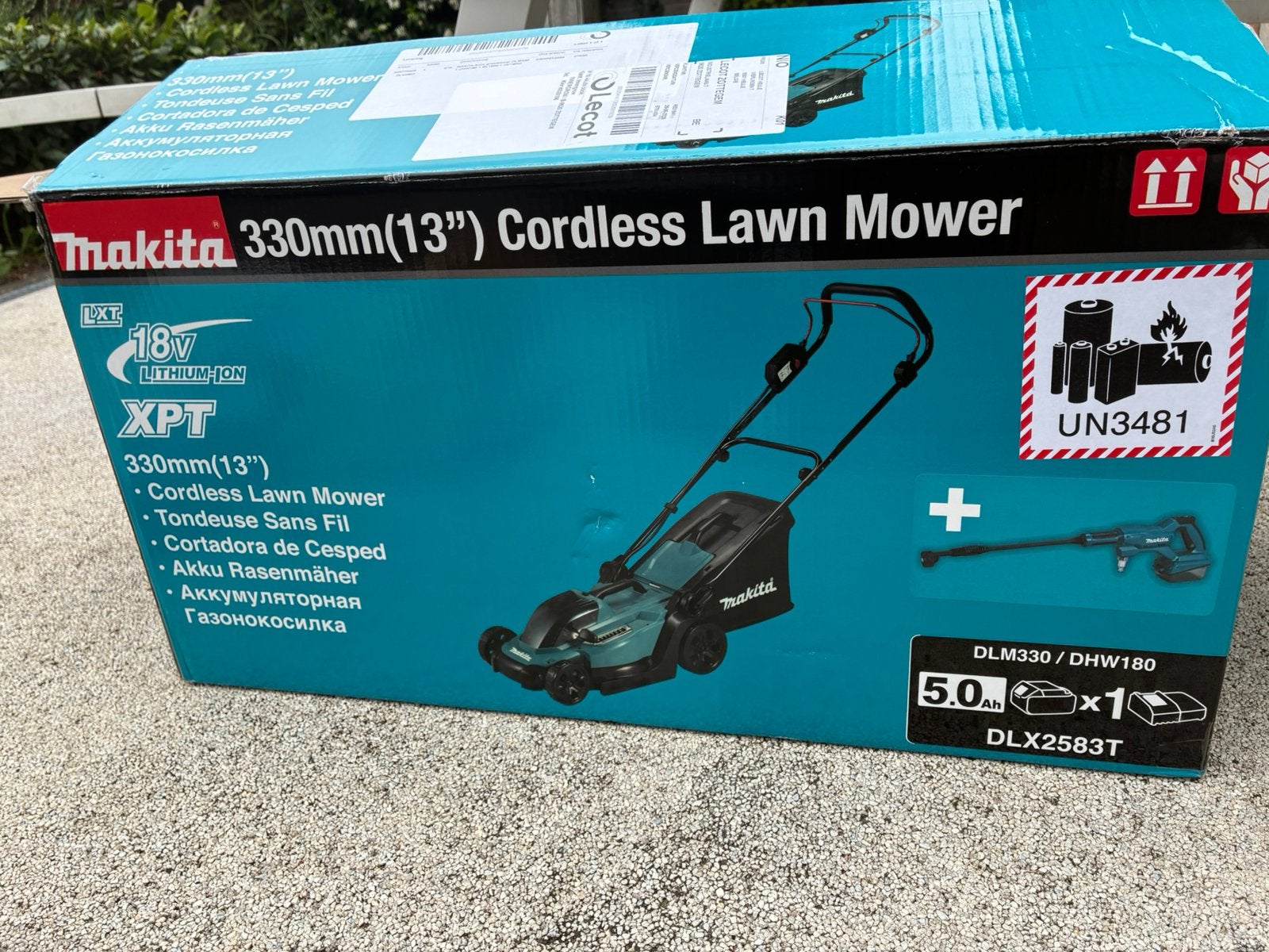 Makita accu grasmaaier combi drukreiniger 18v, Tuin en Terras, Grasmaaiers, Ophalen, Cirkelmaaier, Accu-grasmaaier, Versnellingen
