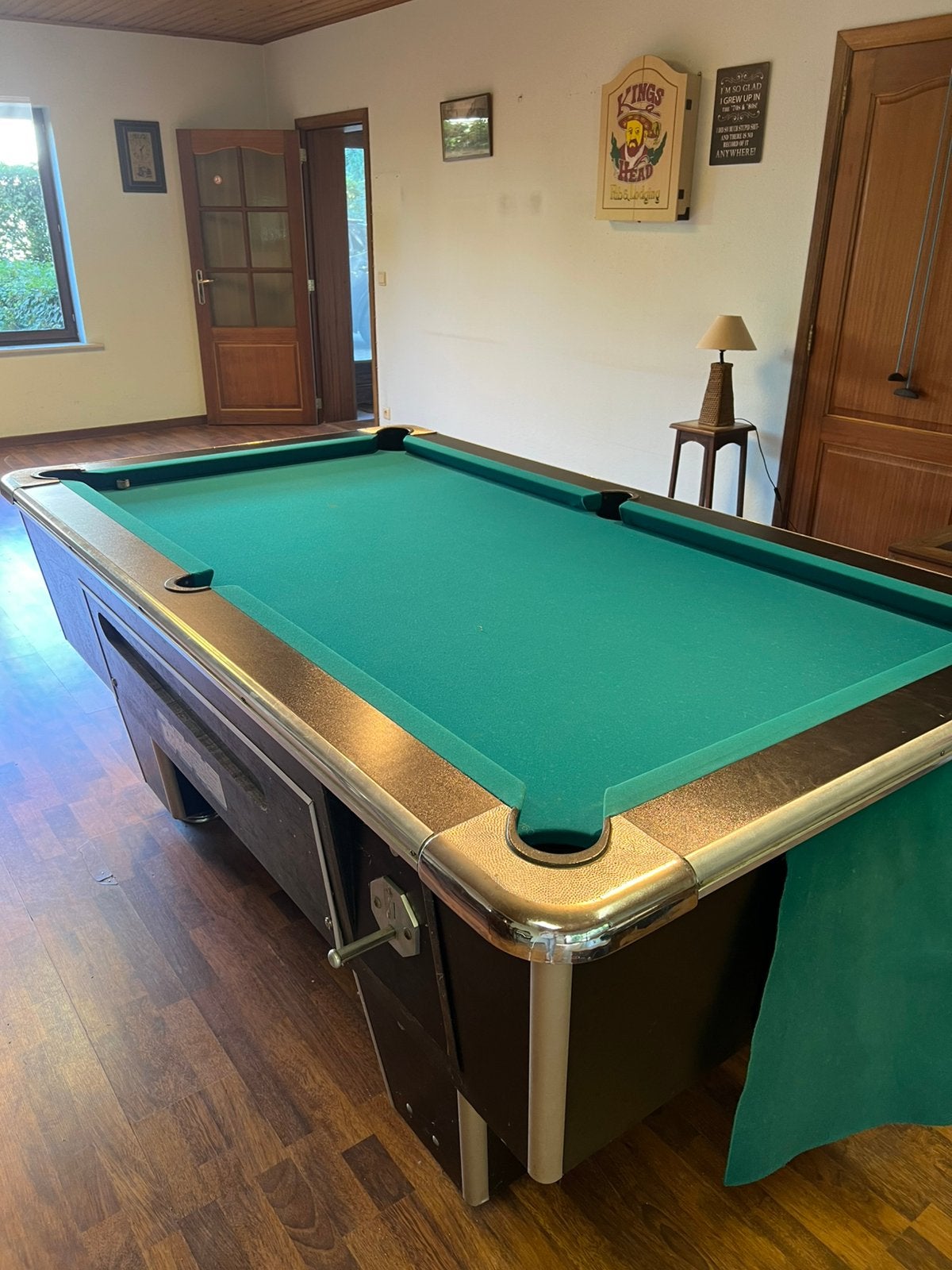 Pooltafel, Sports & Fitness, Billards & Billards américains, Enlèvement, Comme neuf, Table de billard