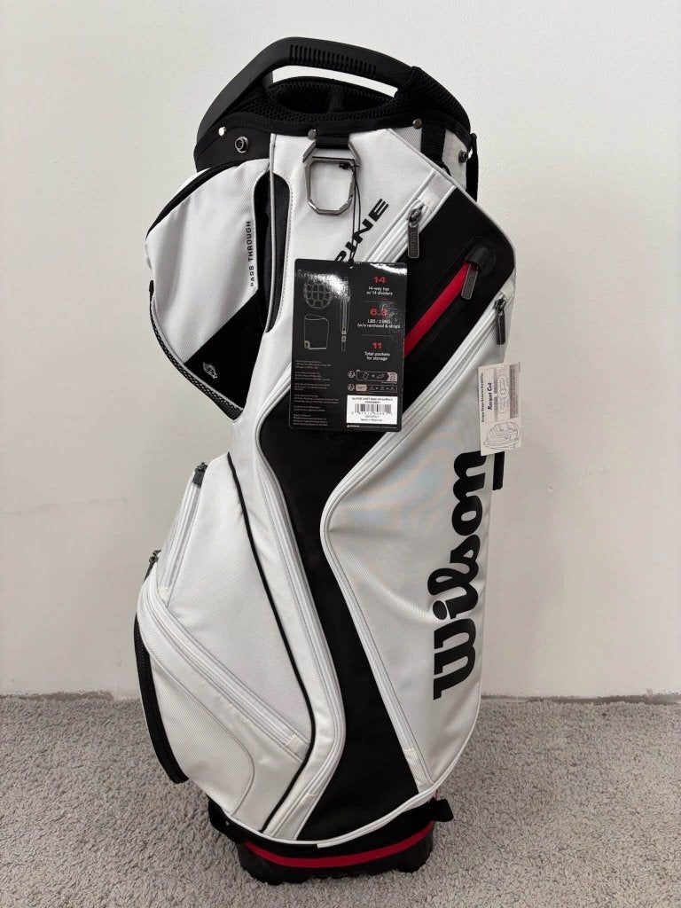 Wilson Alpine Golftas / Cart Bag – NIEUW, Ophalen, Parkring 15-17 85748 Garching Duitsland, Info@wilson.com, Unisex volwassen