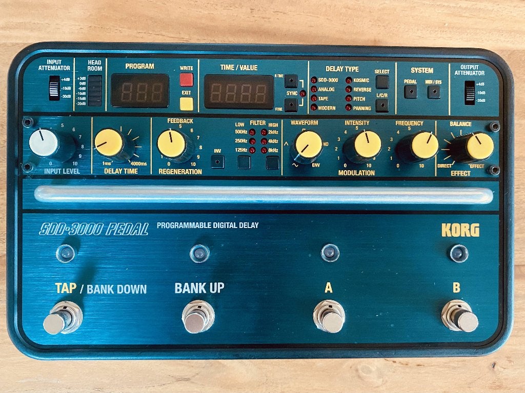 KORG SDD3000 PEDAL, Enlèvement ou Envoi, Utilisé, Delay ou Écho