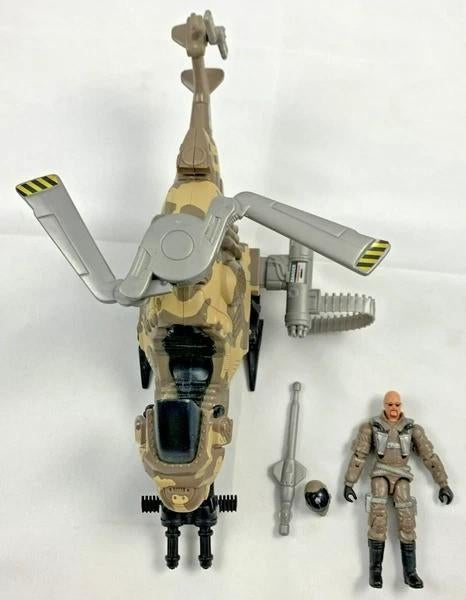 G.I. Joe Tiger Storm Copter Wild Bill Figuur Hasbro 2004, Verzenden, Zo goed als nieuw