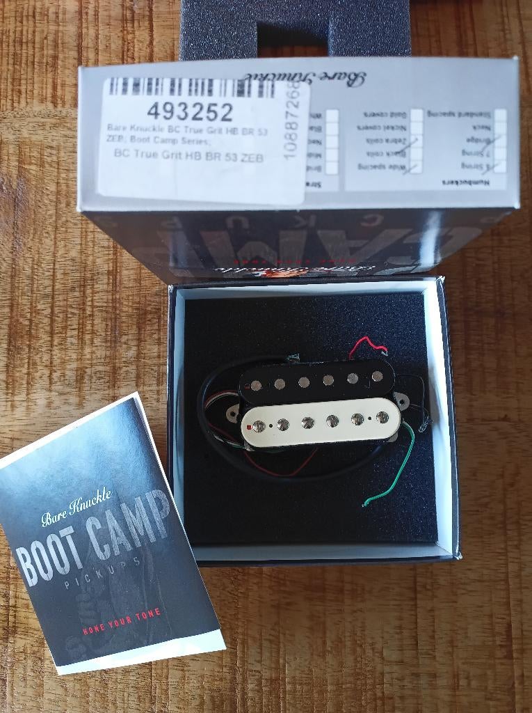 Bare Knuckle True Grit Bridge, Musique & Instruments, Microphones, Enlèvement ou Envoi, Utilisé, Micro pour instrument