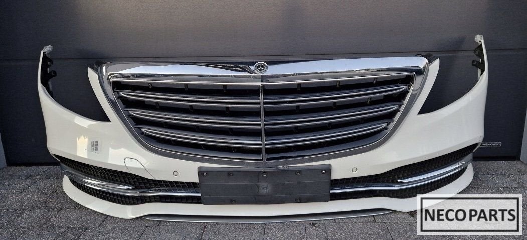 S KLASSE W222 FACELIFT BUMPER VOORBUMPER 799 ALLES LEVERBAAR, Gebruikt, -, Ophalen of Verzenden, Spatbord