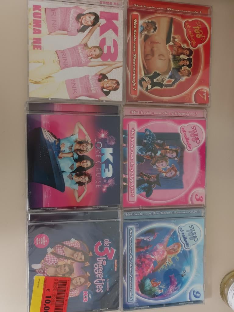 Lot K3 de 3 biggetjes geseald, Ophalen of Verzenden