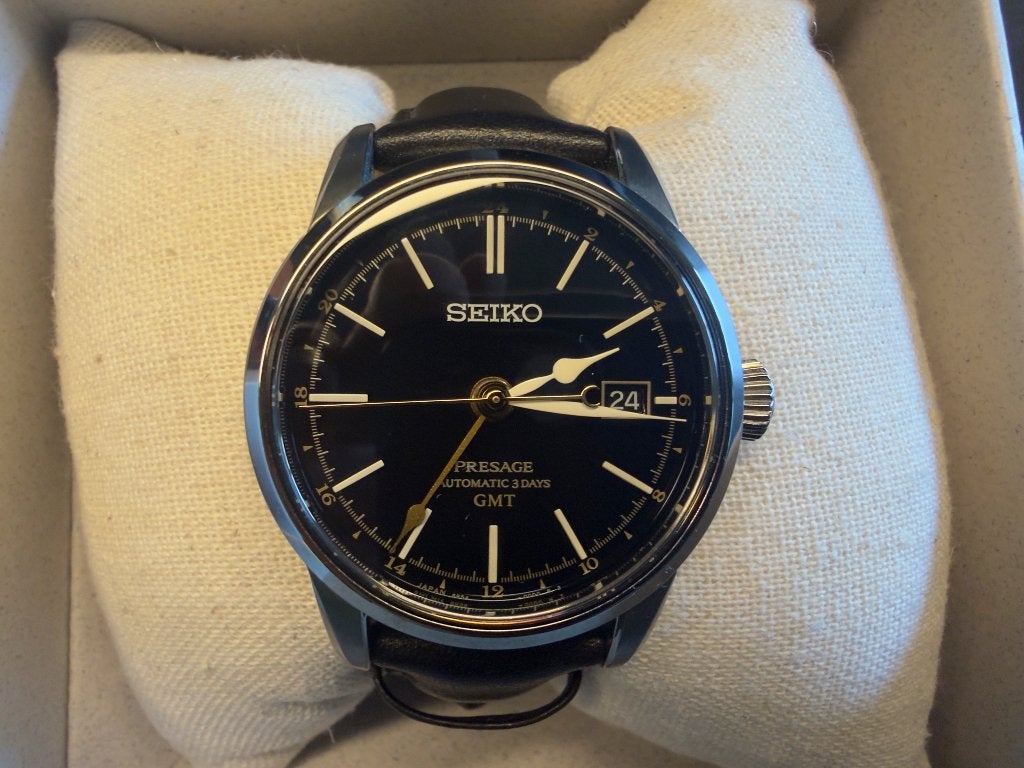 Seiko Craftmanschip series Urushi Laquer SARH001, Bijoux, Sacs & Beauté, Montres | Hommes, Seiko, Cuir, Acier, Enlèvement