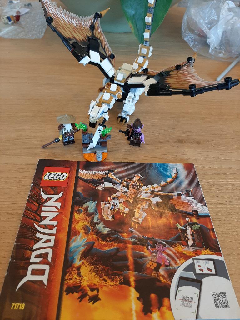 Lego Ninjago set 71718 Wu's Battle Dragon, Kinderen en Baby's, Speelgoed | Duplo en Lego, Zo goed als nieuw, Lego, Complete set
