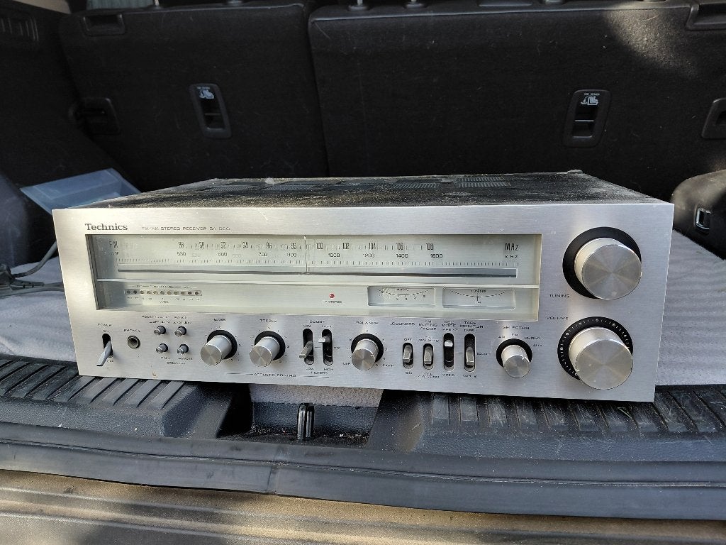 technics reciever, TV, Hi-fi & Vidéo, Enlèvement ou Envoi, Comme neuf