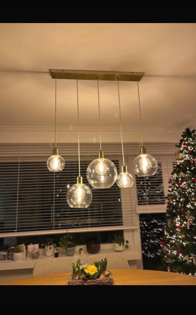 Hanglamp, Ophalen, Zo goed als nieuw, Modern, 75 cm of meer
