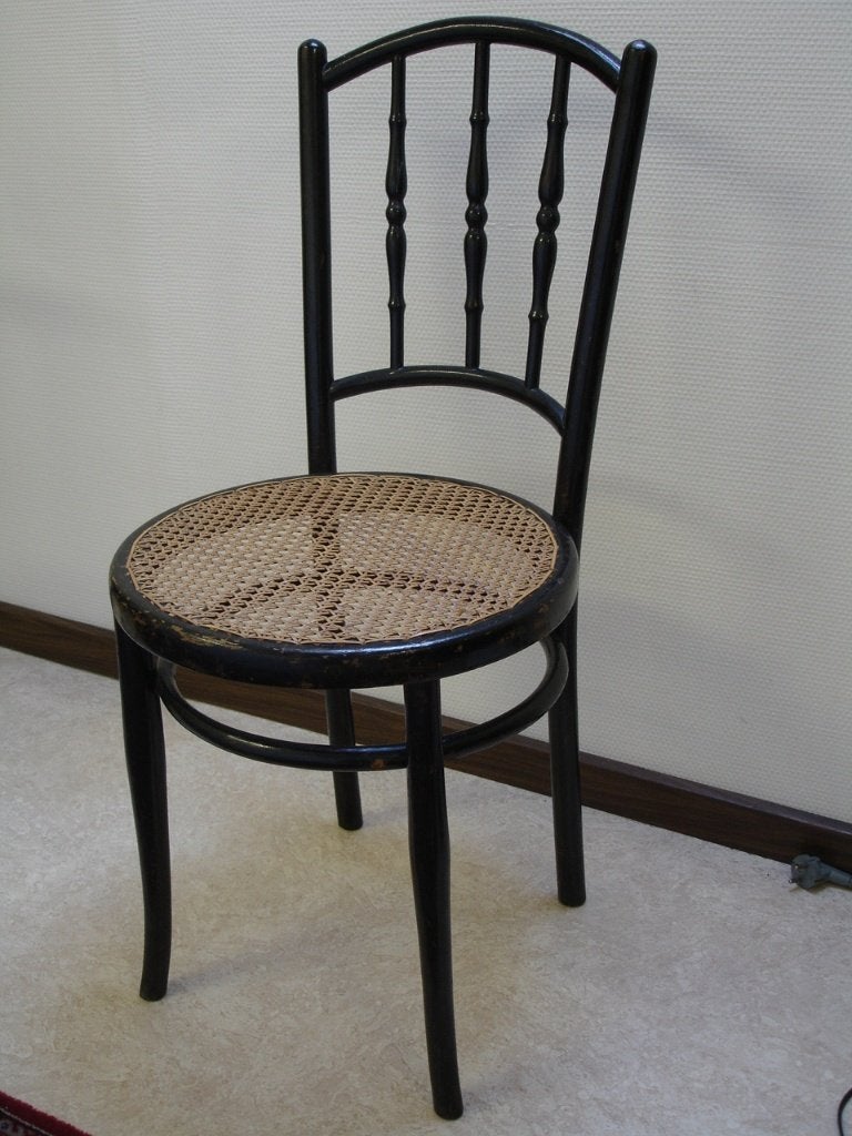 Jakob & Josef Kohn bentwood stoel, Ophalen, Gebruikt, Zwart, Hout