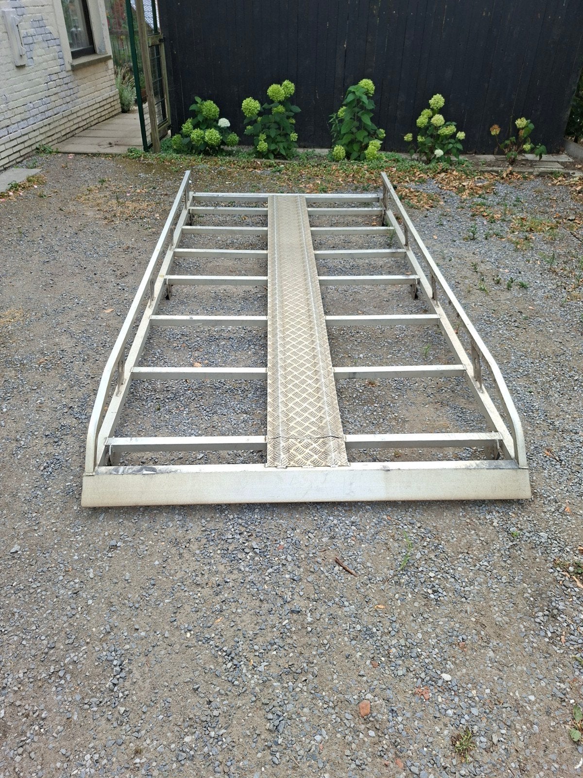 Aluminium dakdrager + ladder voor Jumper/Boxer/Ducato, Ophalen, Gebruikt