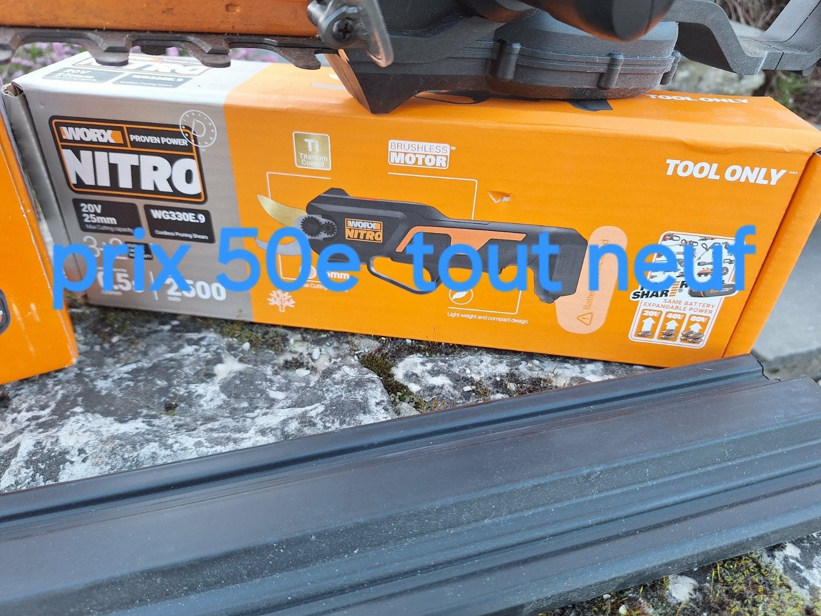 debroussailleuse ryobi 1200watt electrique et couoe branche, Enlèvement