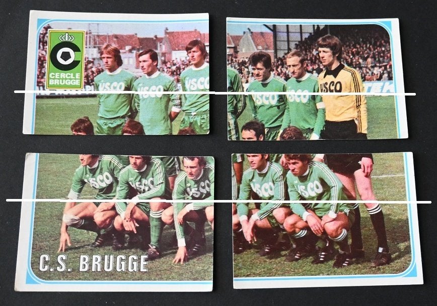 Panini / Football 77 / Cercle Brugge / 14 stickers, Verzamelen, Verzenden, Zo goed als nieuw, Poster, Plaatje of Sticker