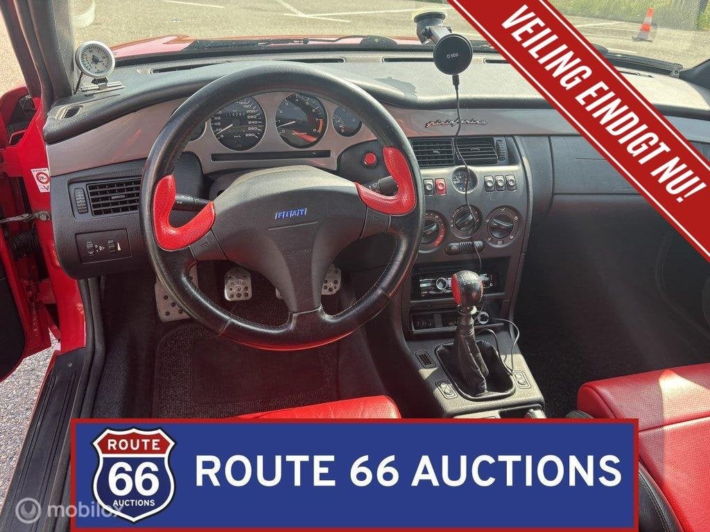 Fiat Coupe 20V turbo Limited Edition | 1999 | Route 66 Aucti, Zwart, Bedrijf, Handgeschakeld, Overige carrosserie