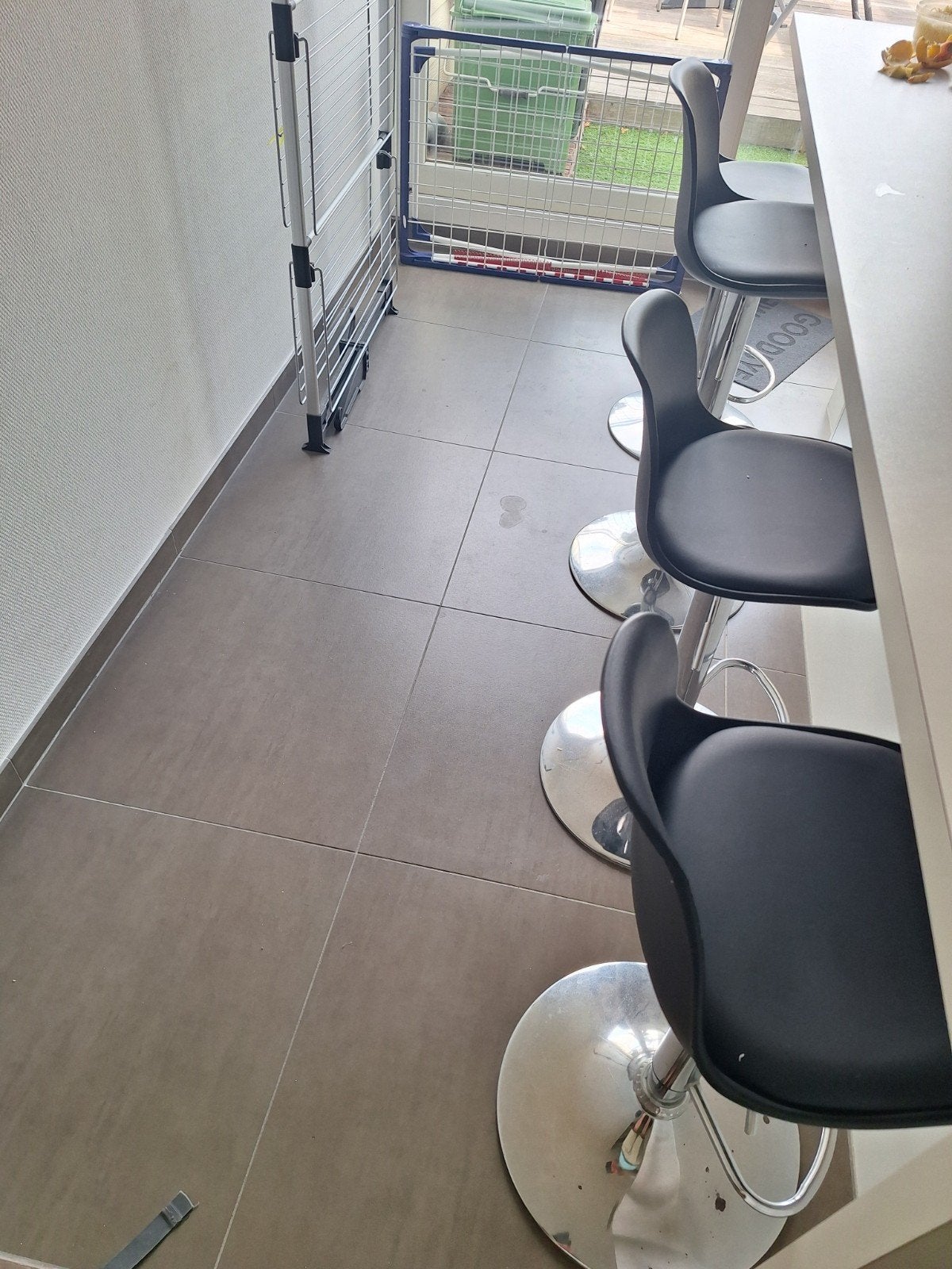 4 berstoelen, Ophalen