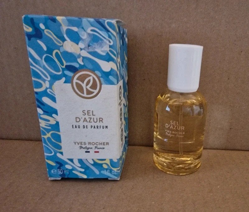 Parfum sel d'Azur EDP Yves rocher 30 ml pleine, Collections, Parfums, Envoi, Neuf, Bouteille de parfum, Plein