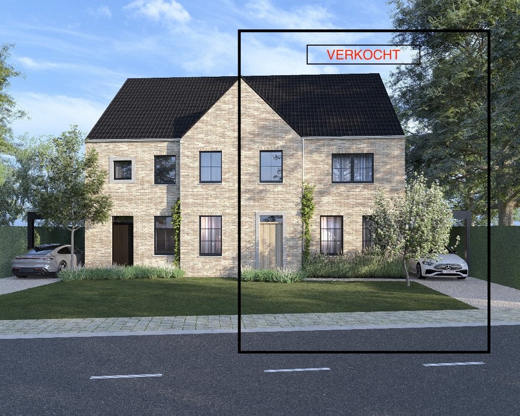 HALFOPEN NIEUWBOUWWONING OP RUIM PERCEEL Bree/Gerdingen, Bree, Province de Limbourg, 500 à 1000 m², 4 pièces