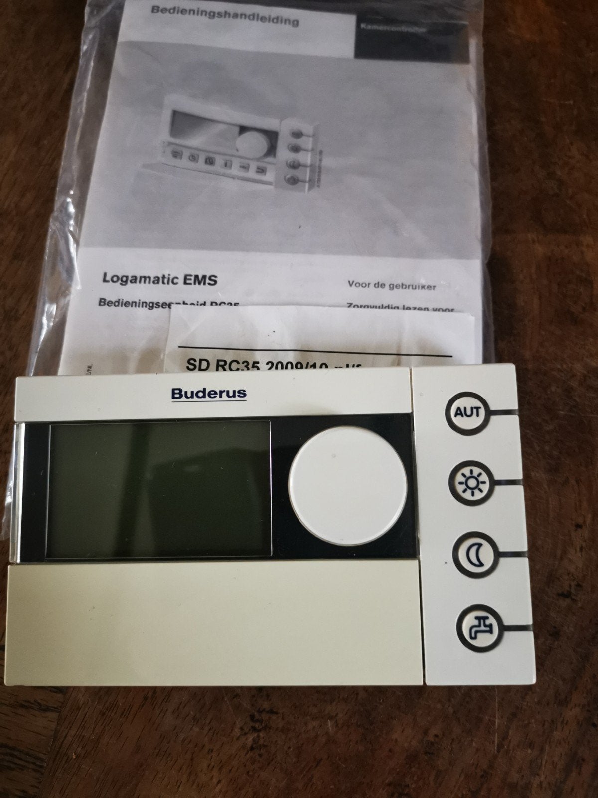 thermostat RC 35, Enlèvement, Utilisé