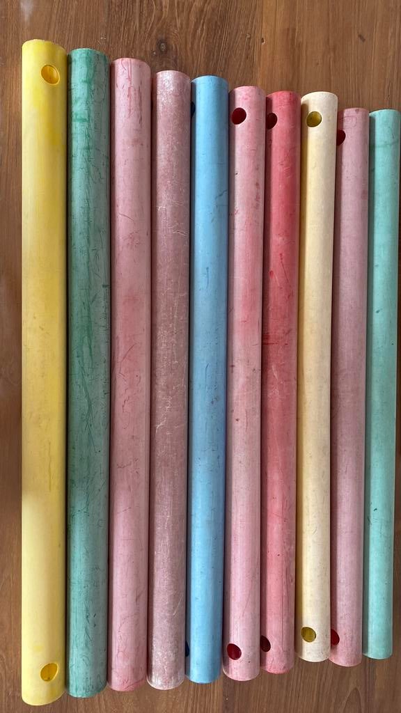 Quadro buizen 75 cm 10 stuks in verschillende kleuren, Ophalen, Gebruikt, Overige merken
