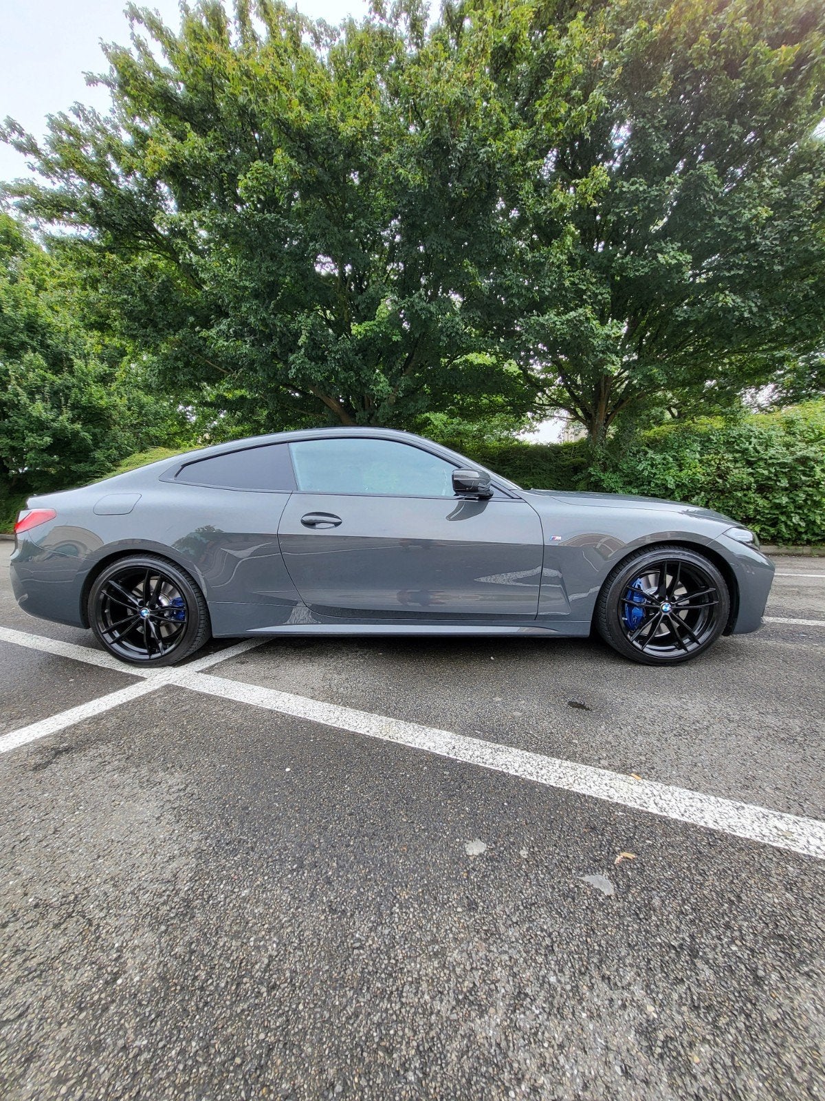 bmw 4 reeks coupe M paket, Auto's, Automaat, Achterwielaandrijving, 4 cilinders, Lichtsensor