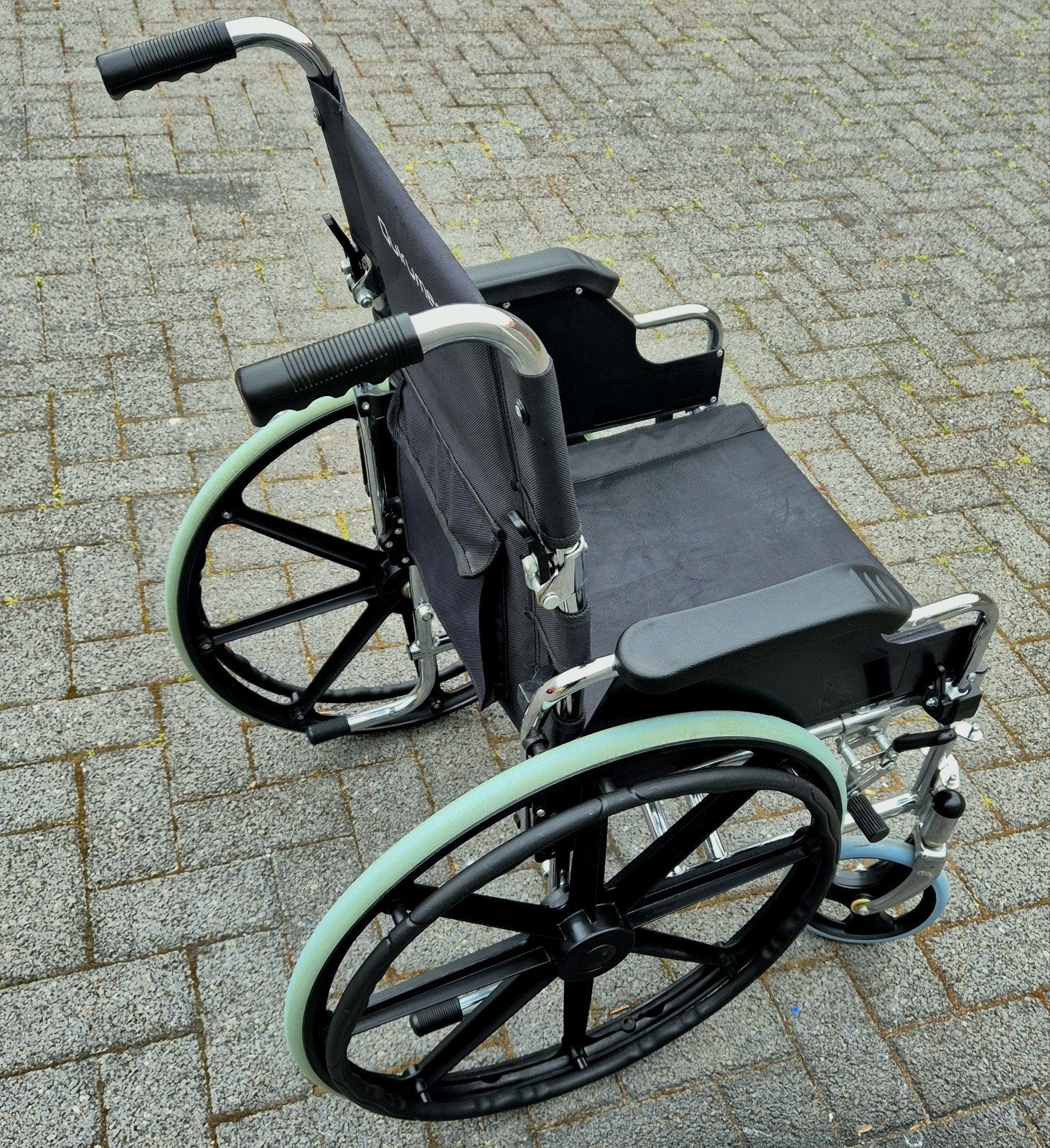 Fauteuil roulant, Enlèvement, Pliant, Comme neuf, Fauteuil roulant à pousser