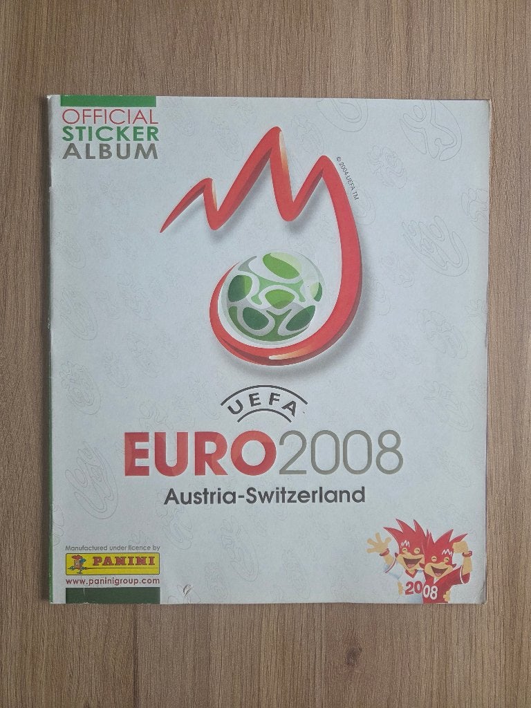Album Panini vide Euro 2008, Hobby & Loisirs créatifs, Enlèvement ou Envoi, Comme neuf, Autocollant