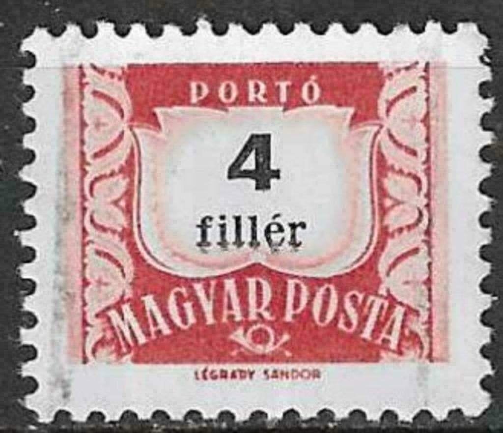Hongarije 1958/1969 - Yvert 216BTX - Taxzegel (ST), Verzenden, Gestempeld