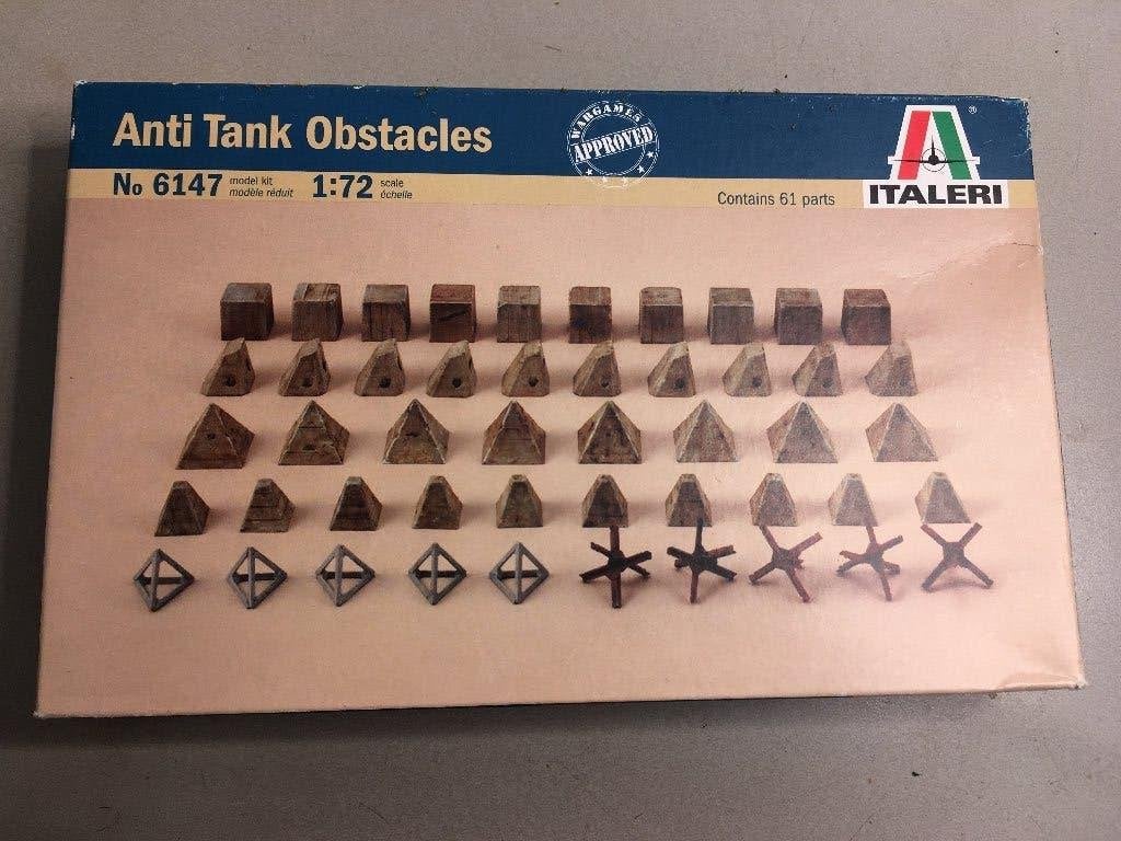 Kit d'obstacles antichars pour modélisme 1/72, Enlèvement ou Envoi, Tank