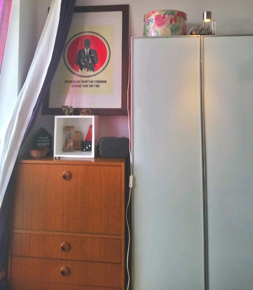 🌟🌼 vintage kaptafel jaren 50 jaren 60 Beschikbaar om mee t, Ophalen, Gebruikt, Hout