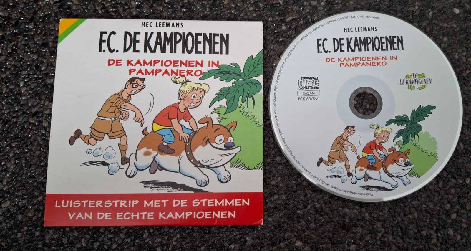 CD luisterstrip FC De Kampioenen in Pampanero 2010, Ophalen of Verzenden, Zo goed als nieuw, Overige genres