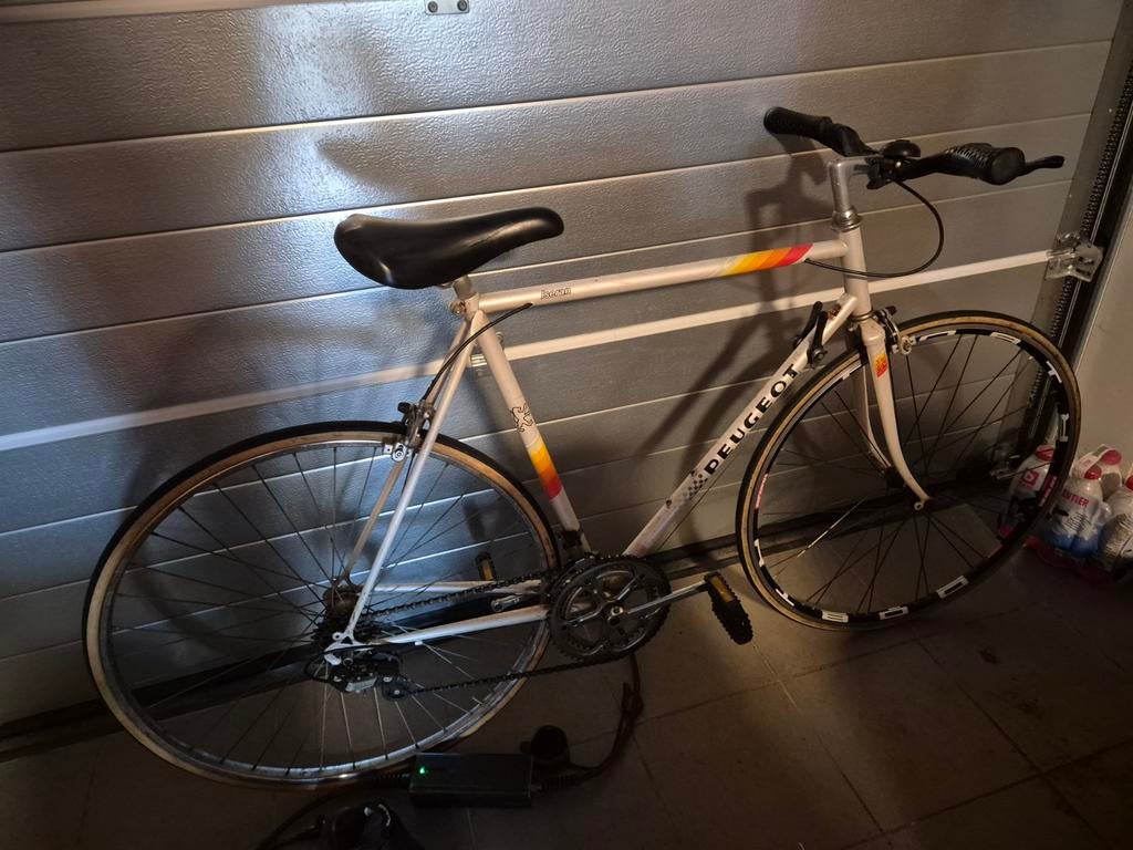 Koersfiets vintage, Ophalen