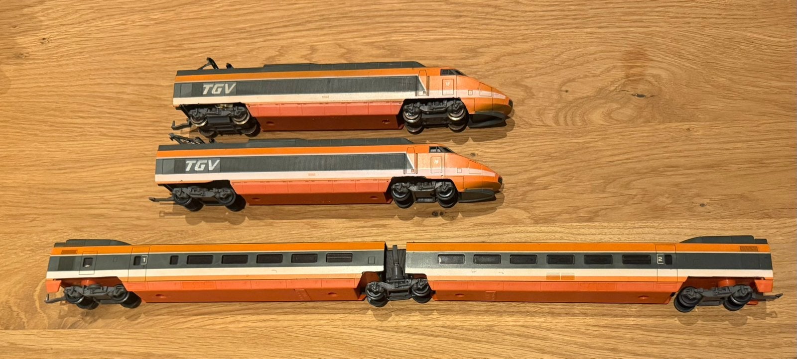 Lima H0 TGV Sud-Est 4 pièces, Hobby & Loisirs créatifs, Trains miniatures | HO, Enlèvement ou Envoi, Utilisé, Set de Trains, Lima