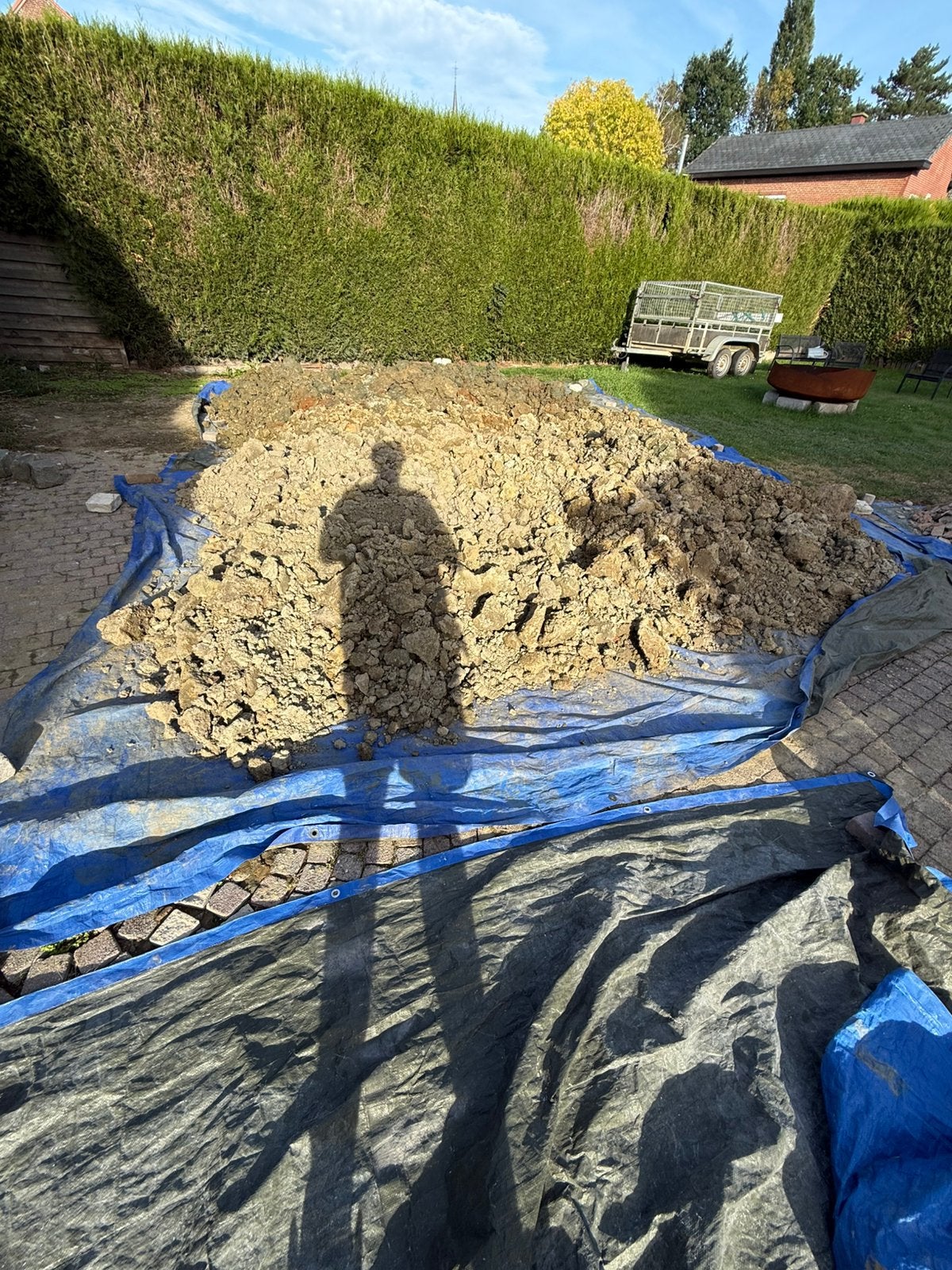 Gratis aanvulgrond, Tuin en Terras, Aarde en Mest, Ophalen