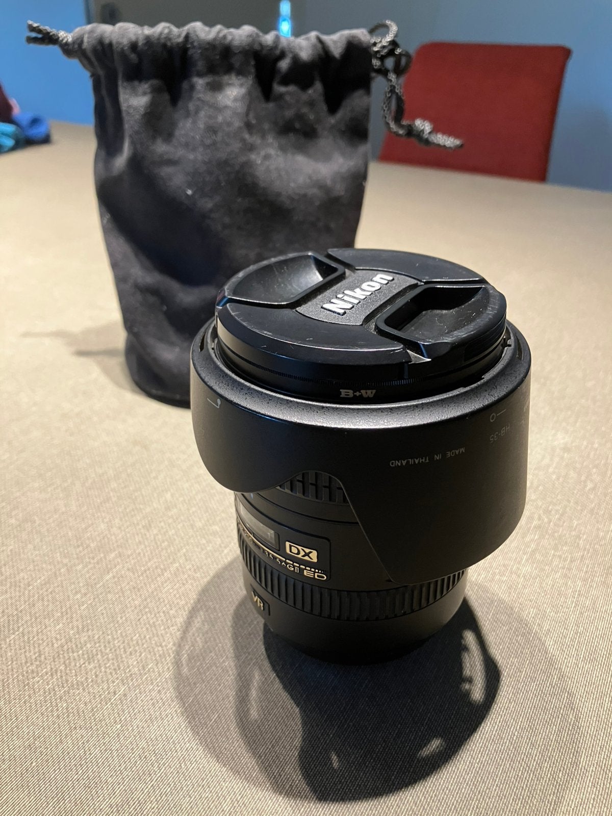 Fotolens Nikom AFS Nikkor 18-200mm, Audio, Tv en Foto, Ophalen, Zo goed als nieuw, Nikon, Zonnekap