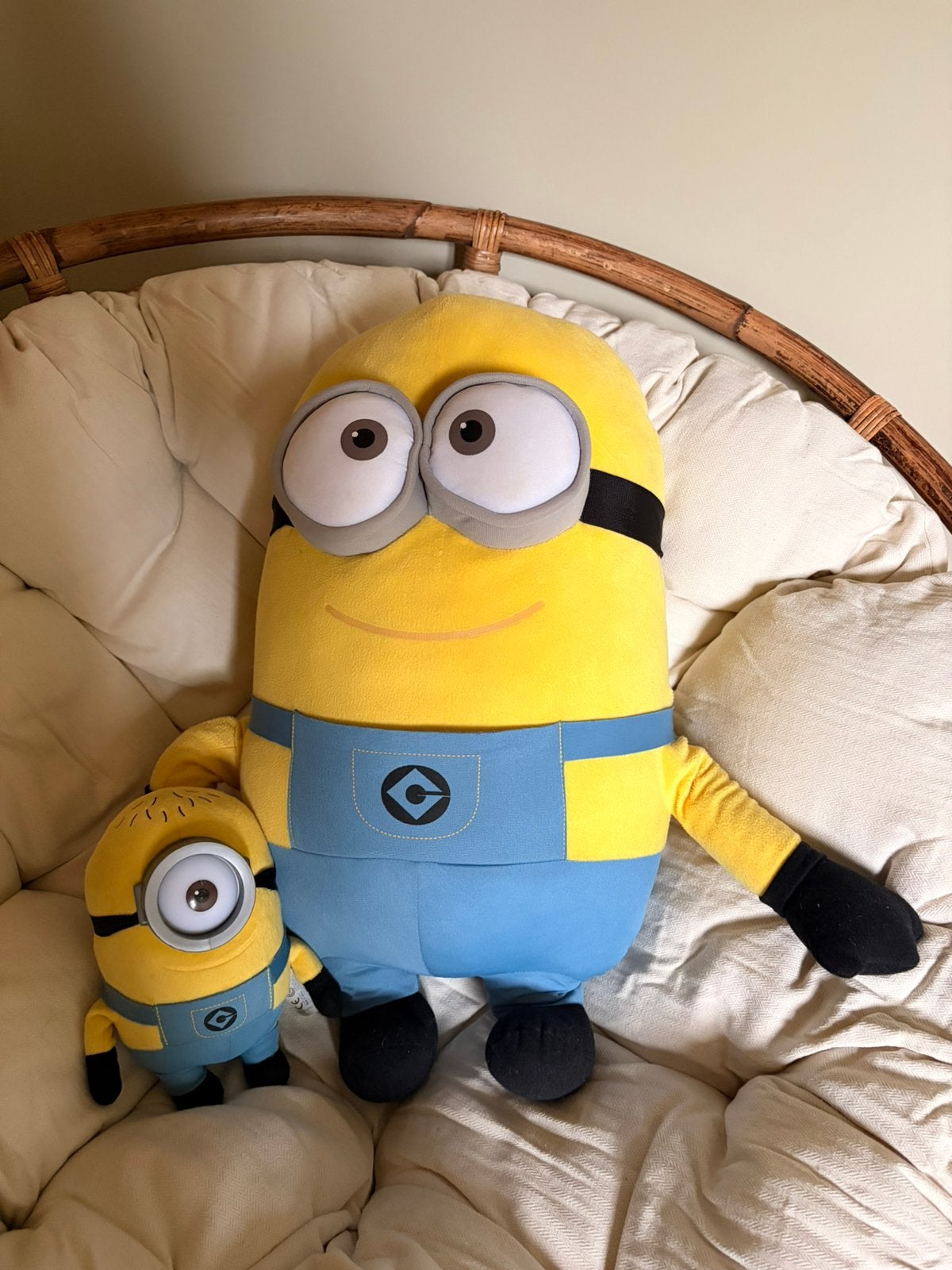 Minion duo groot en klein, Ophalen of Verzenden, Zo goed als nieuw