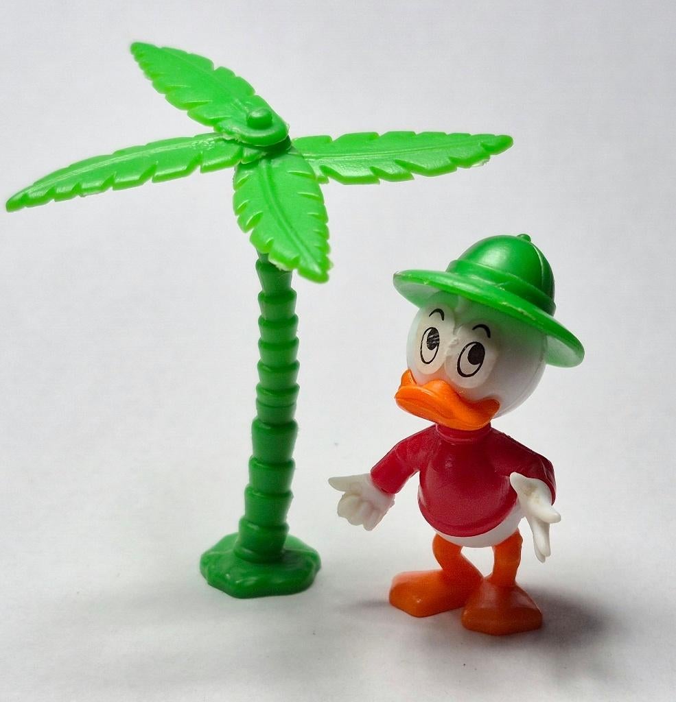 Toons Donald und seine Freunde auf Safari mit Palme EU 1989, Enlèvement ou Envoi, Utilisé, Figurines