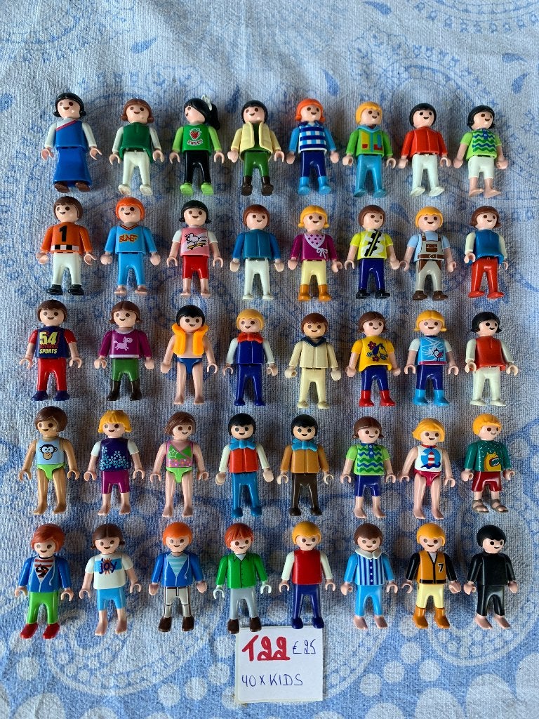 PLAYMOBIL: T22: LOT 40 KINDEREN, Kinderen en Baby's, Speelgoed | Playmobil, Ophalen of Verzenden, Zo goed als nieuw, Losse onderdelen
