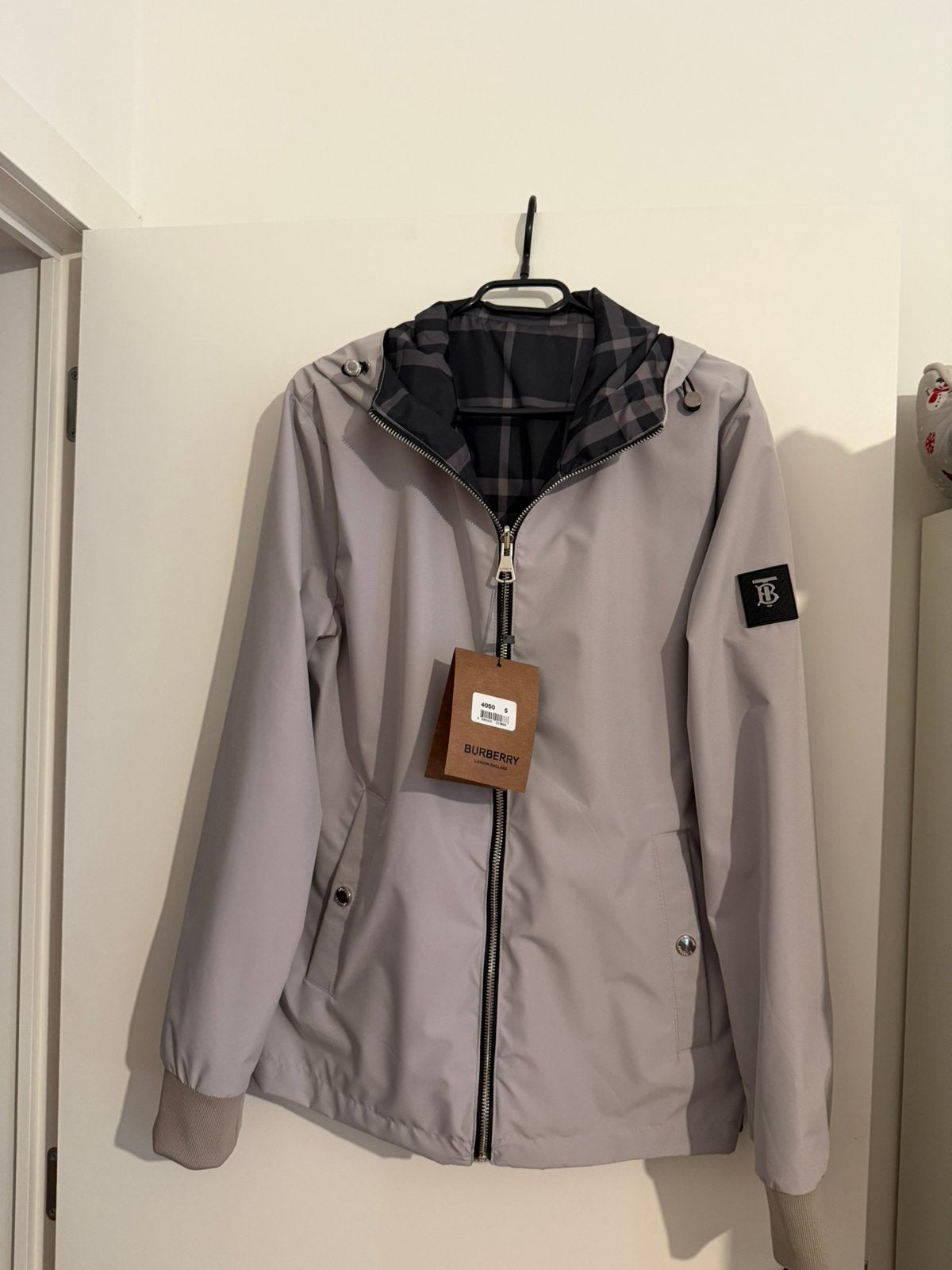 Burberry jas, Vêtements | Femmes, Vestes | Été, Enlèvement, Neuf, Taille 36 (S), Gris