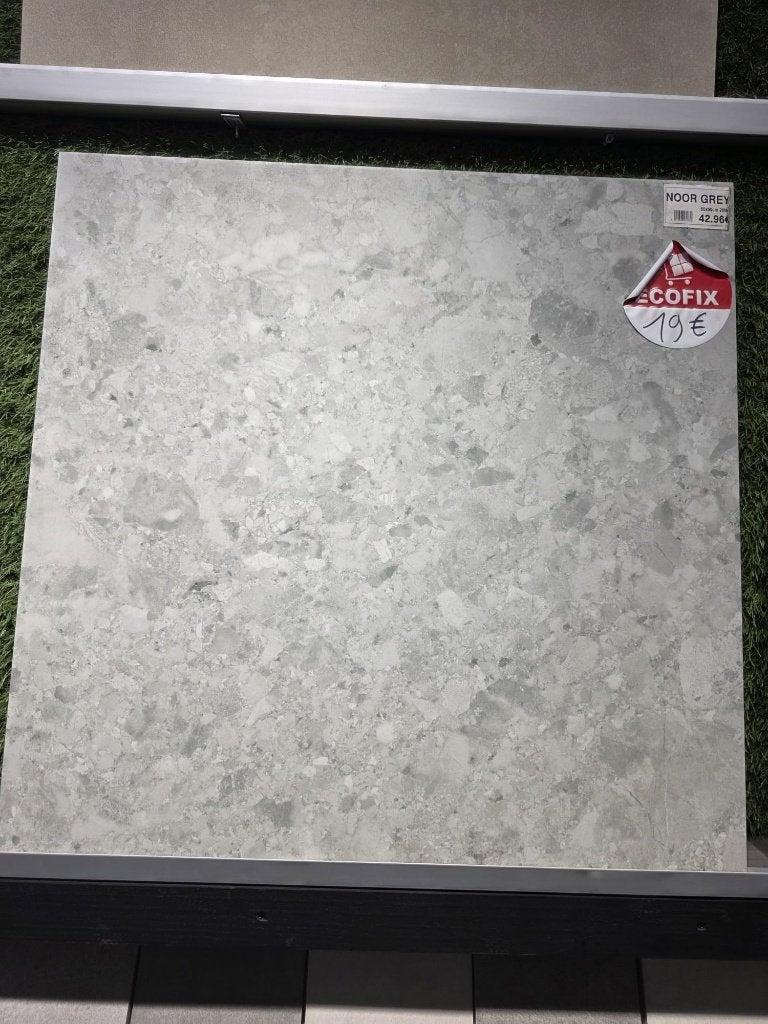 Carrelage extérieur 60x60 rectifié 2 cm – Effet Terrasso, Neuf, Gris, 50 à 100 cm, Carré