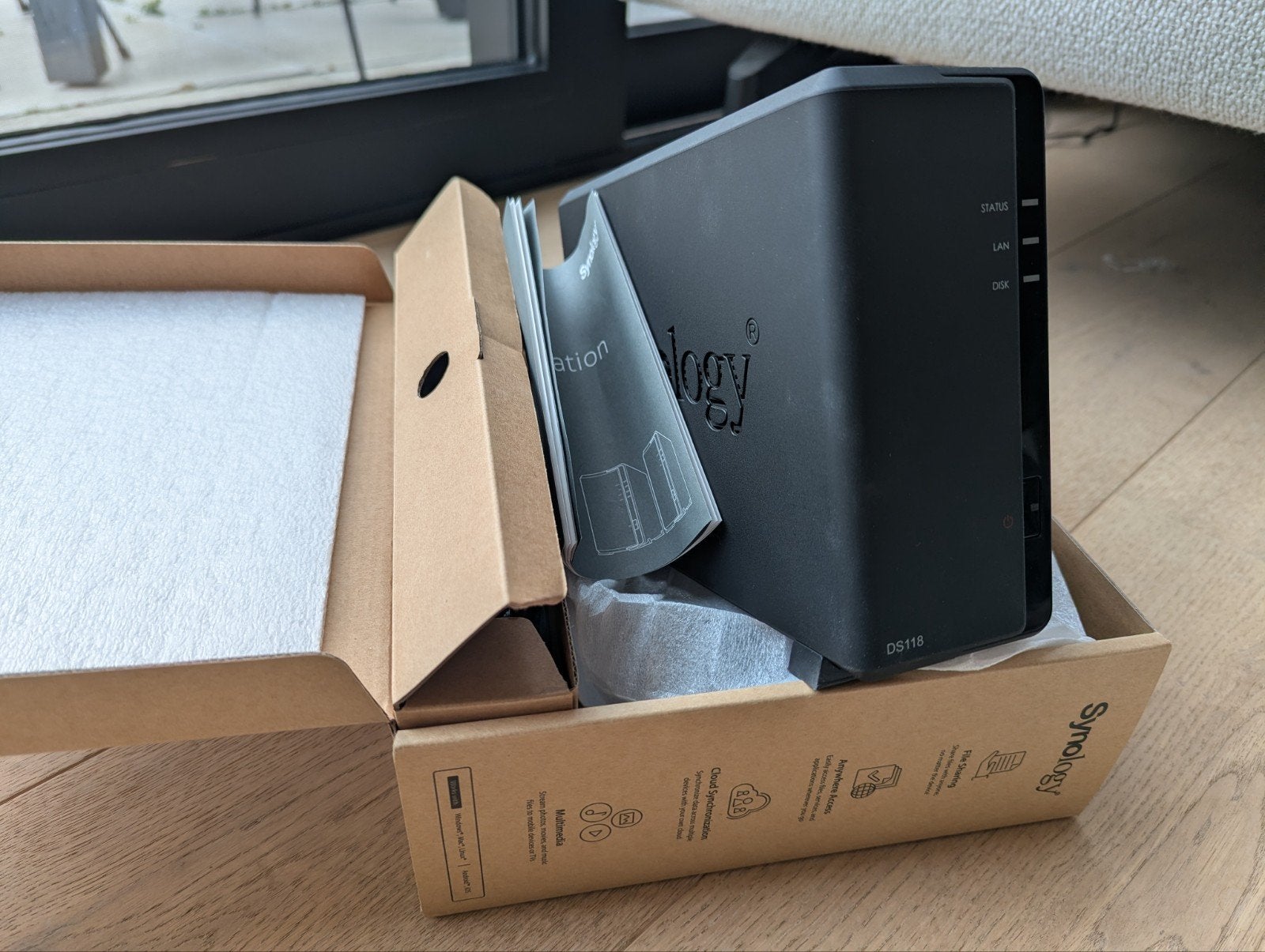Synology nas ds118, Computers en Software, Ophalen of Verzenden