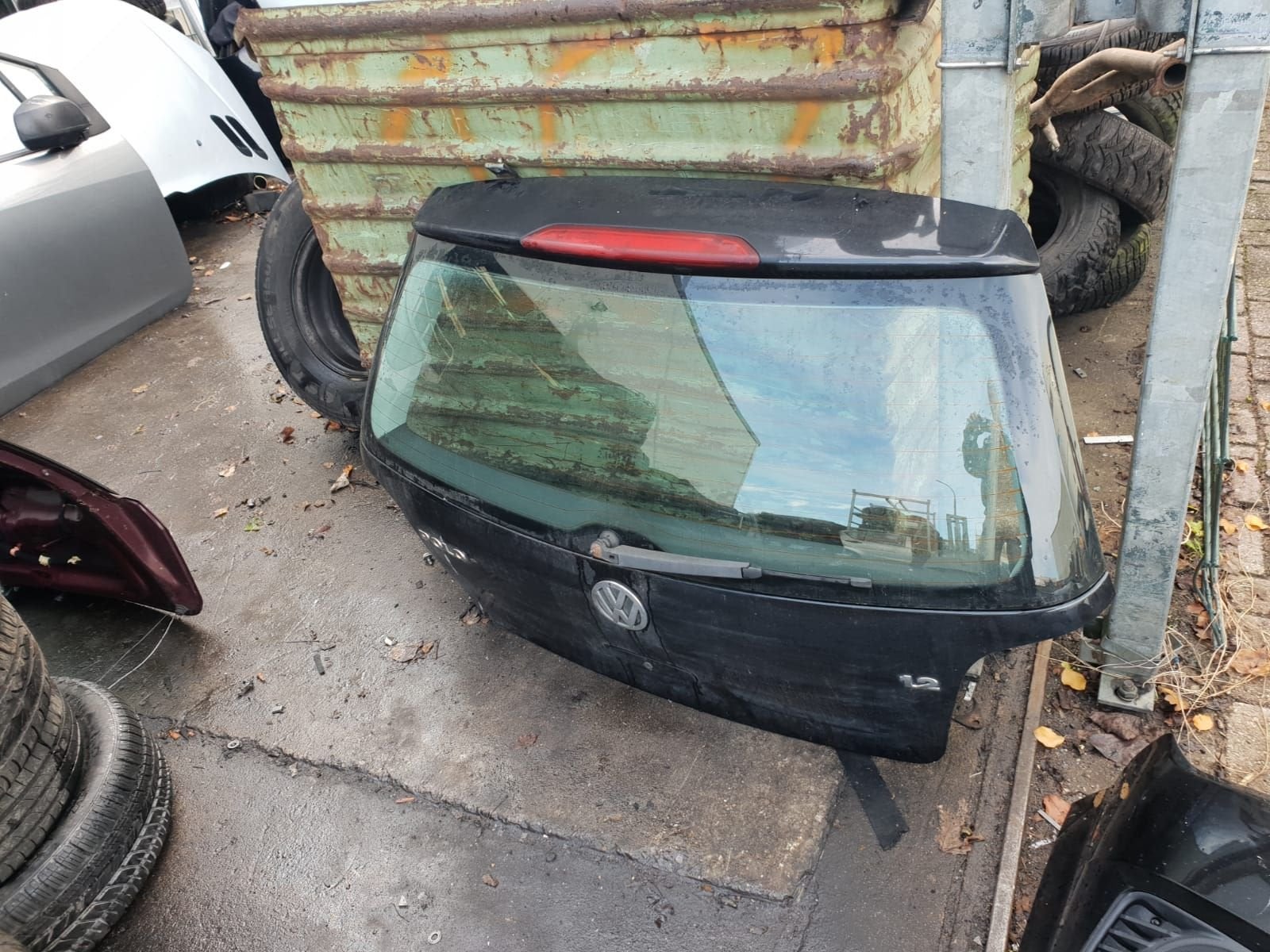 VW POLO ACHTERKLEP BJ 2002 TOT 2006, Autos : Pièces & Accessoires, Arrière, Volkswagen, -, Haillon arrière