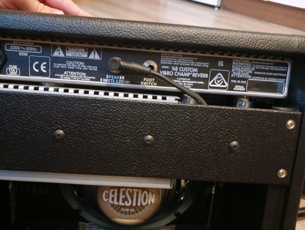 Fender versterker - '68 custom vibro champ reverb - 65 watt, Musique & Instruments, Amplis | Basse & Guitare, Enlèvement, Neuf