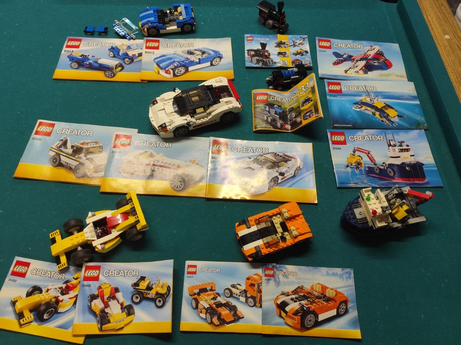 7 Lego creator sets, Ophalen of Verzenden, Compleet, Lego, Creator