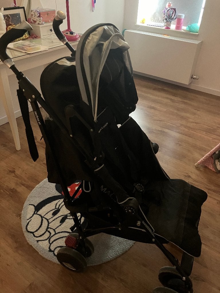 Buggy mclaren techno XT, Kinderen en Baby's, Buggy's, Ophalen, Gebruikt, Maclaren, Regenhoes