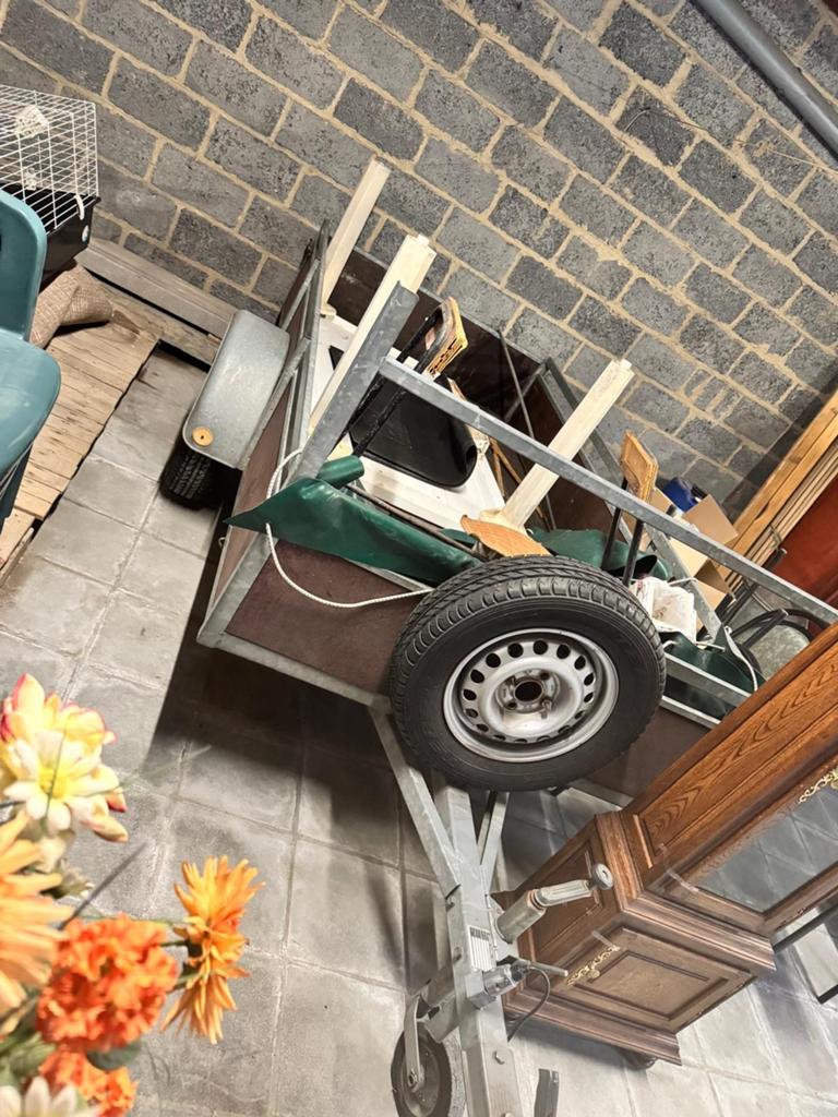 Stevige aanhangwagen / remorque – ideaal voor tuin-, Auto diversen, Aanhangwagen-onderdelen, Ophalen