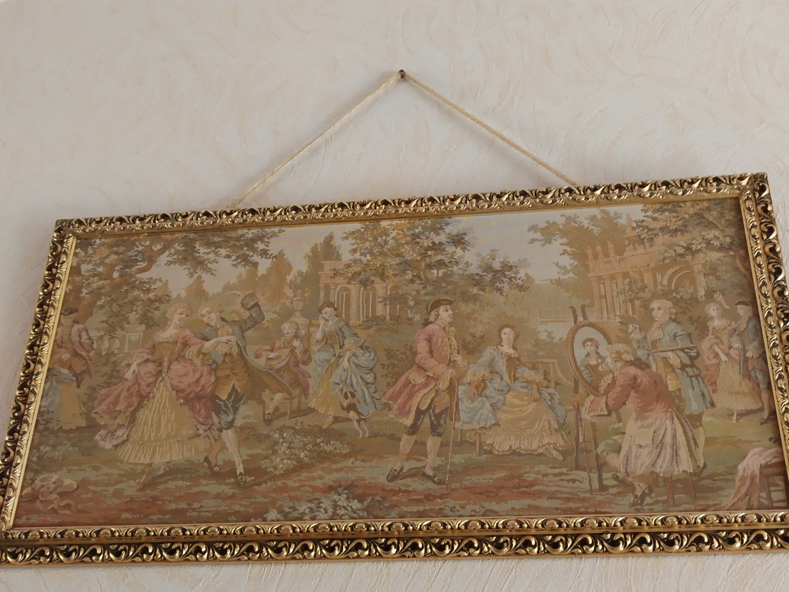 Tapisserie murale encadrée classique vintage, Enlèvement ou Envoi