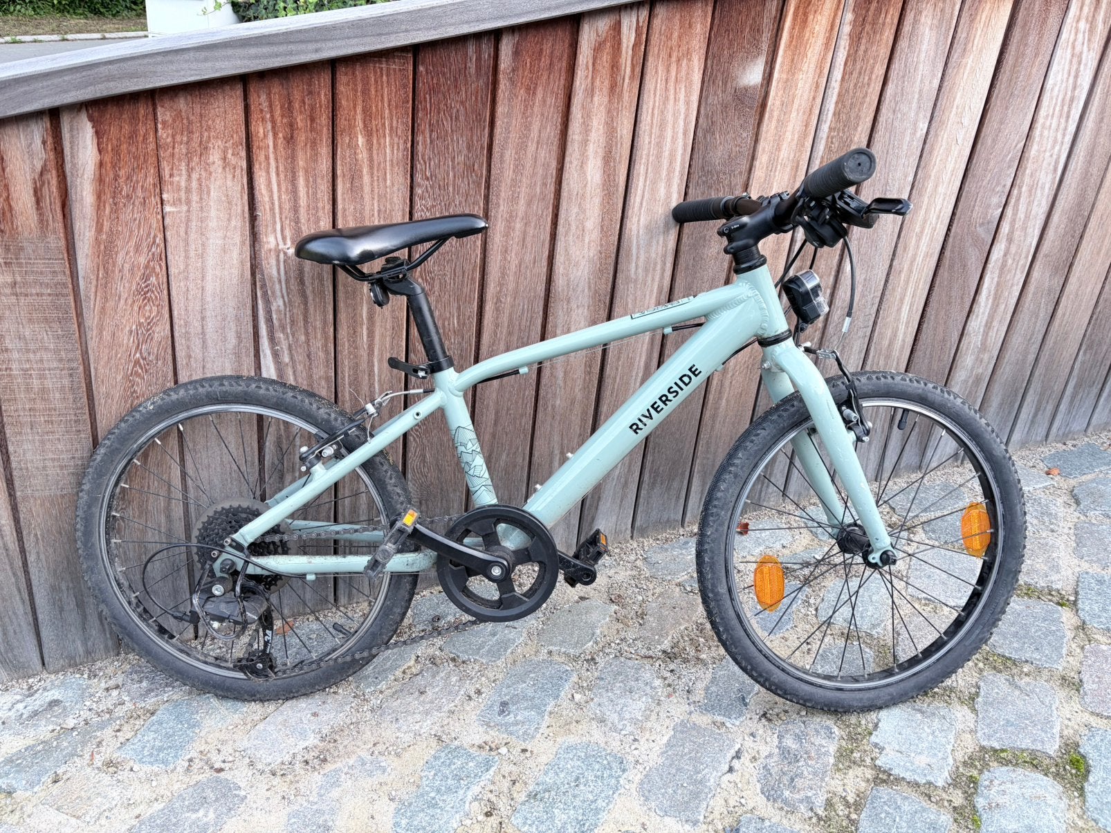 Kinderfiets Decatlon in zeer goede staat, Ophalen, Staal, Velgrem, 16 tot 20 inch