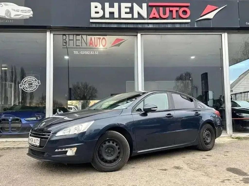Peugeot 508 1.6 HDi/NAVI/PARCTRONIC/AIRCO/EURO5b/100.000KM, Auto's, Stof, Zwart, 4 cilinders, Bedrijf