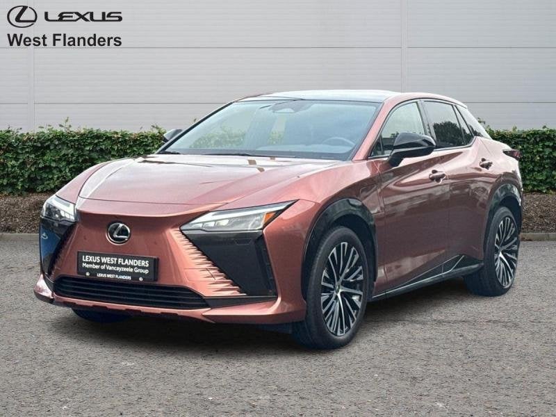 Lexus RZ Privilege Line 4X4+panoroof+360camera+gps+sens V+, Auto's, Automaat, Bruin, 313 pk, Elektrisch