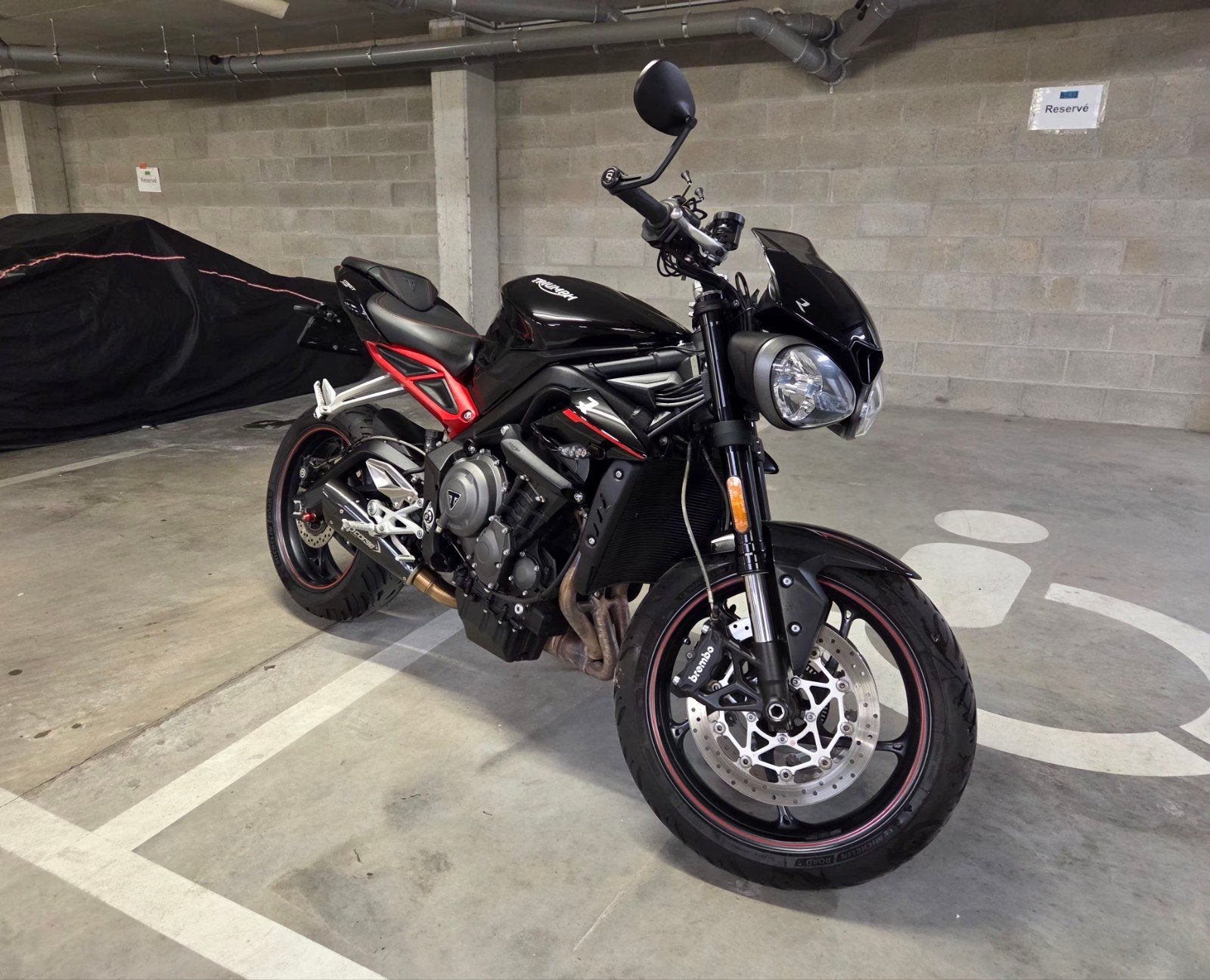 Triple 765R | HP Corse | Topstaat | 2017, Motoren, Motoren | Triumph, Particulier, Naked bike, meer dan 35 kW, 3 cilinders, Motorrijbewijs A